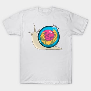 Cute Magic potion snail -- Pastels T-Shirt